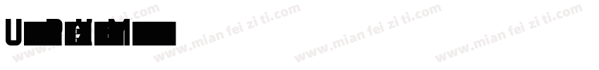 Uniform Pro Xcon Med字体转换